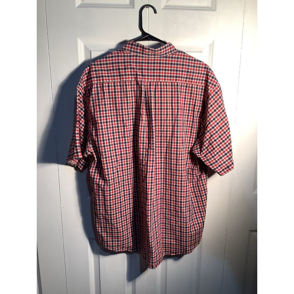 Basic Editions Short Sleeve Button Down - Picture 2 of 3